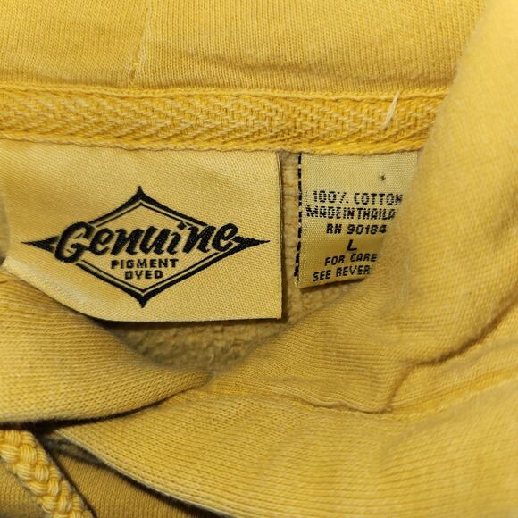 Chicago Navy Pier Hoodie LARGE Spell Out Pullover Sweatshirt IL - Picture 2 of 8